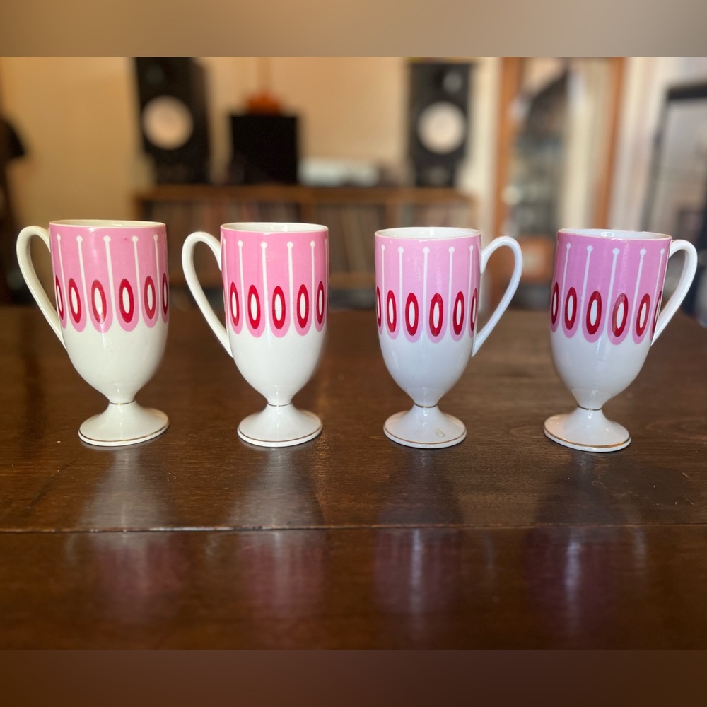 Set of 4 1950’s/60’s era Holt Howard vintage mugs